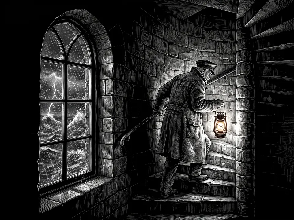 Scratchboard: White lines scratched from black