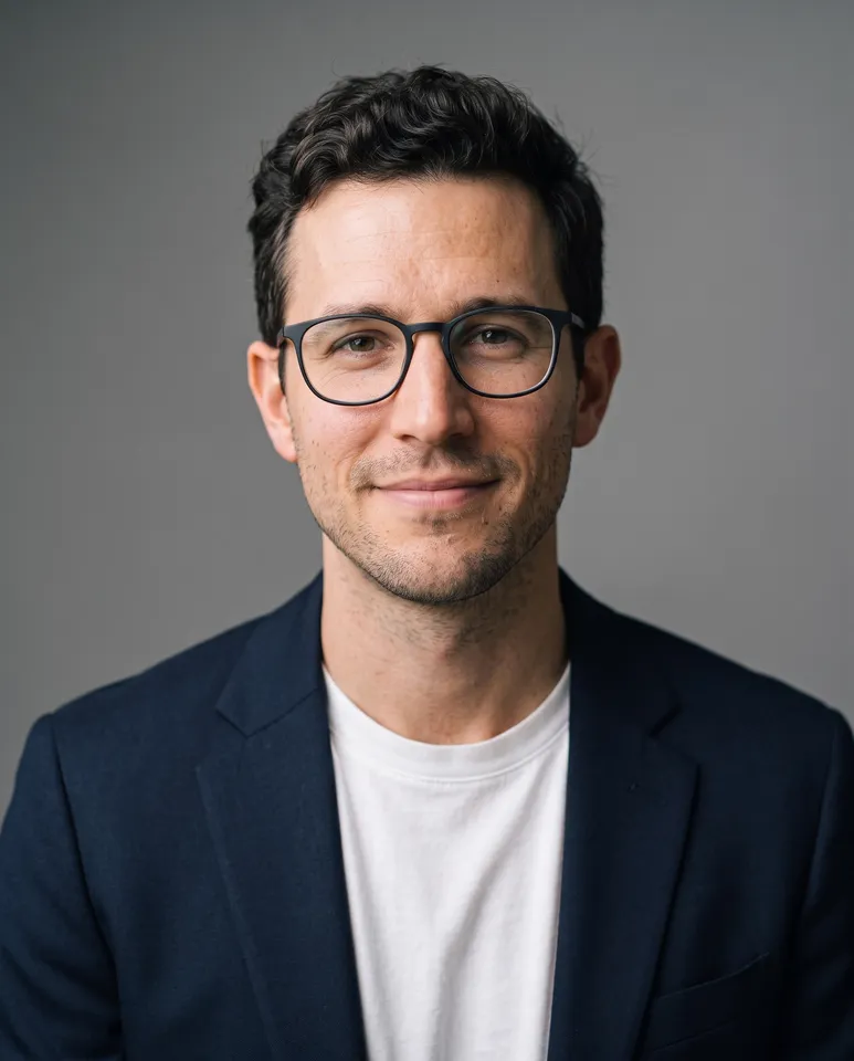 Corporate from the Headshots workflow, made for “Professional headshots for my LinkedIn, my website and conference speaker bios”