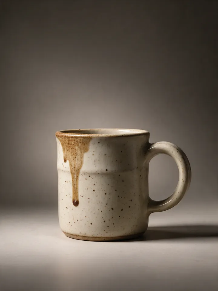 Clean still from the Social campaign workflow, made for “Launch posts for my handmade stoneware mug: three posters, a coffee pour shot and a post for every platform”